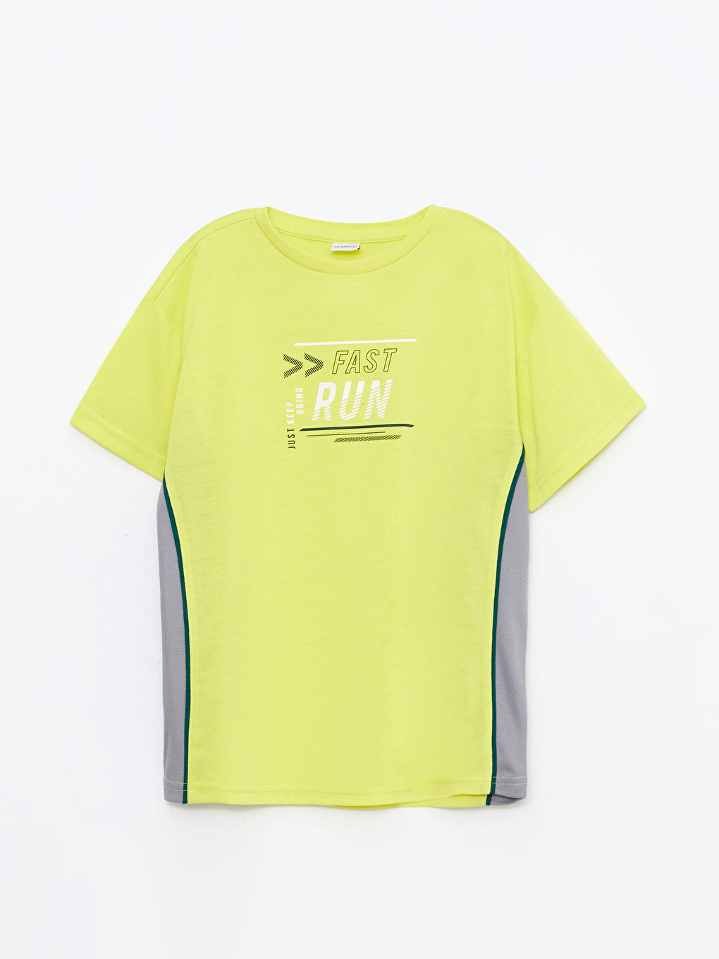 LCW Kids Relaxed Fit Crew Neck Printed Boys' T-Shirt -W28230Z4-FVK