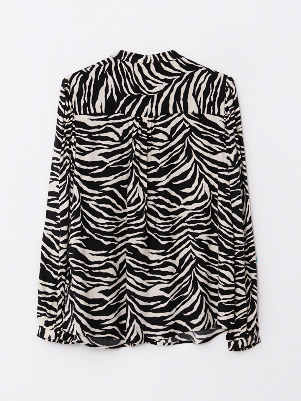 Chemise pour Femmes à Col Rond Imprimée à Manches Longues en Viscose-6