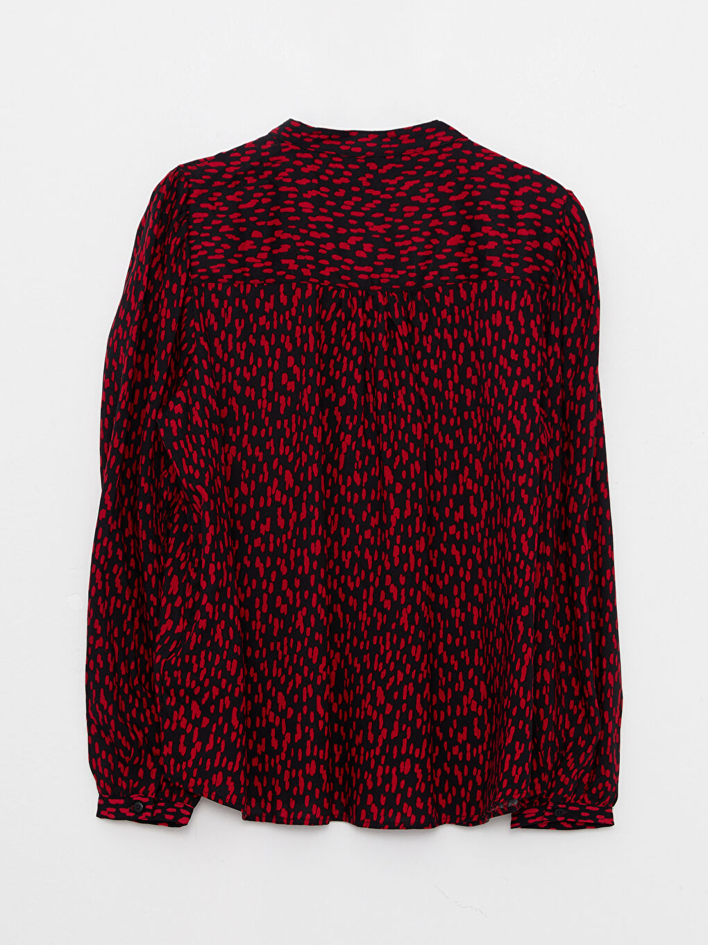 Chemise pour Femmes à Col Rond Imprimée à Manches Longues en Viscose-6