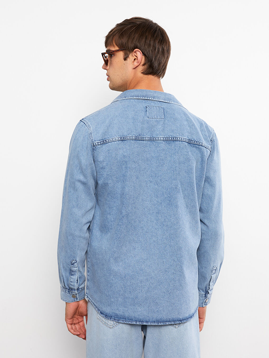 Standard Fit Men's Denim Jacket-6