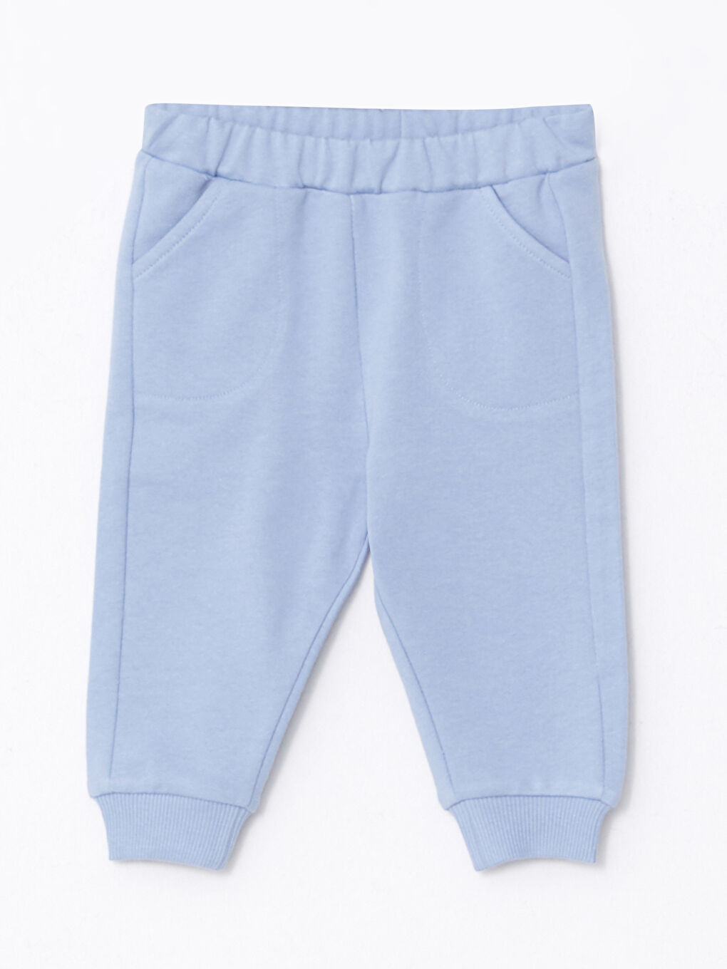 Duks i Pantalone za Bebe Dečake sa Okruglim Izrezom, Dugim Rukavima i Vezenim Detaljima - 2-Pakovanje Komplet-2