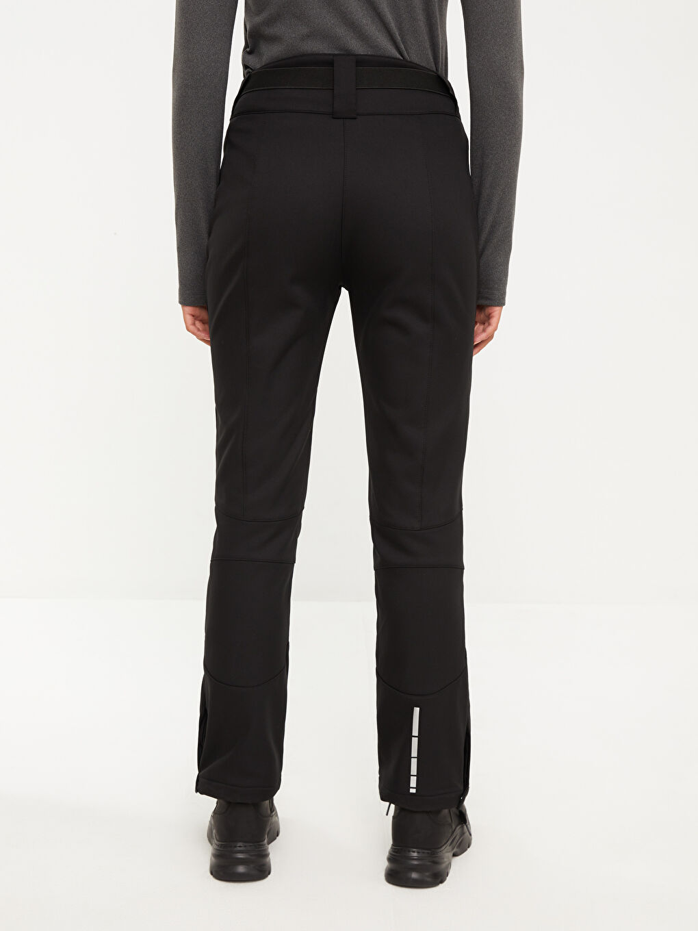 Standard Fit Printed Women's Trousers-5