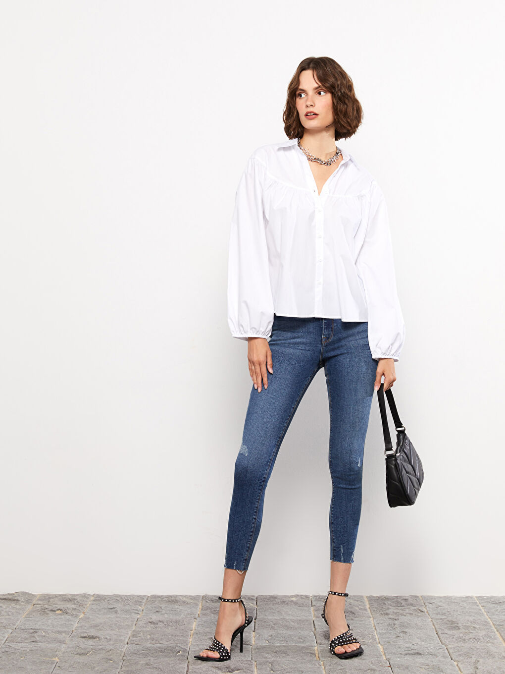 Blugi Jupiter Super Skinny Fit pentru Femei-1