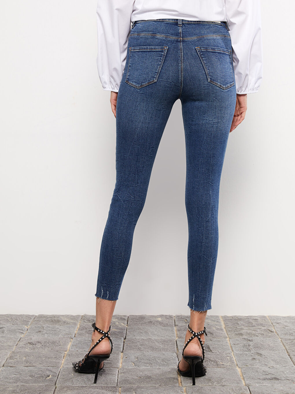 Blugi Jupiter Super Skinny Fit pentru Femei-3