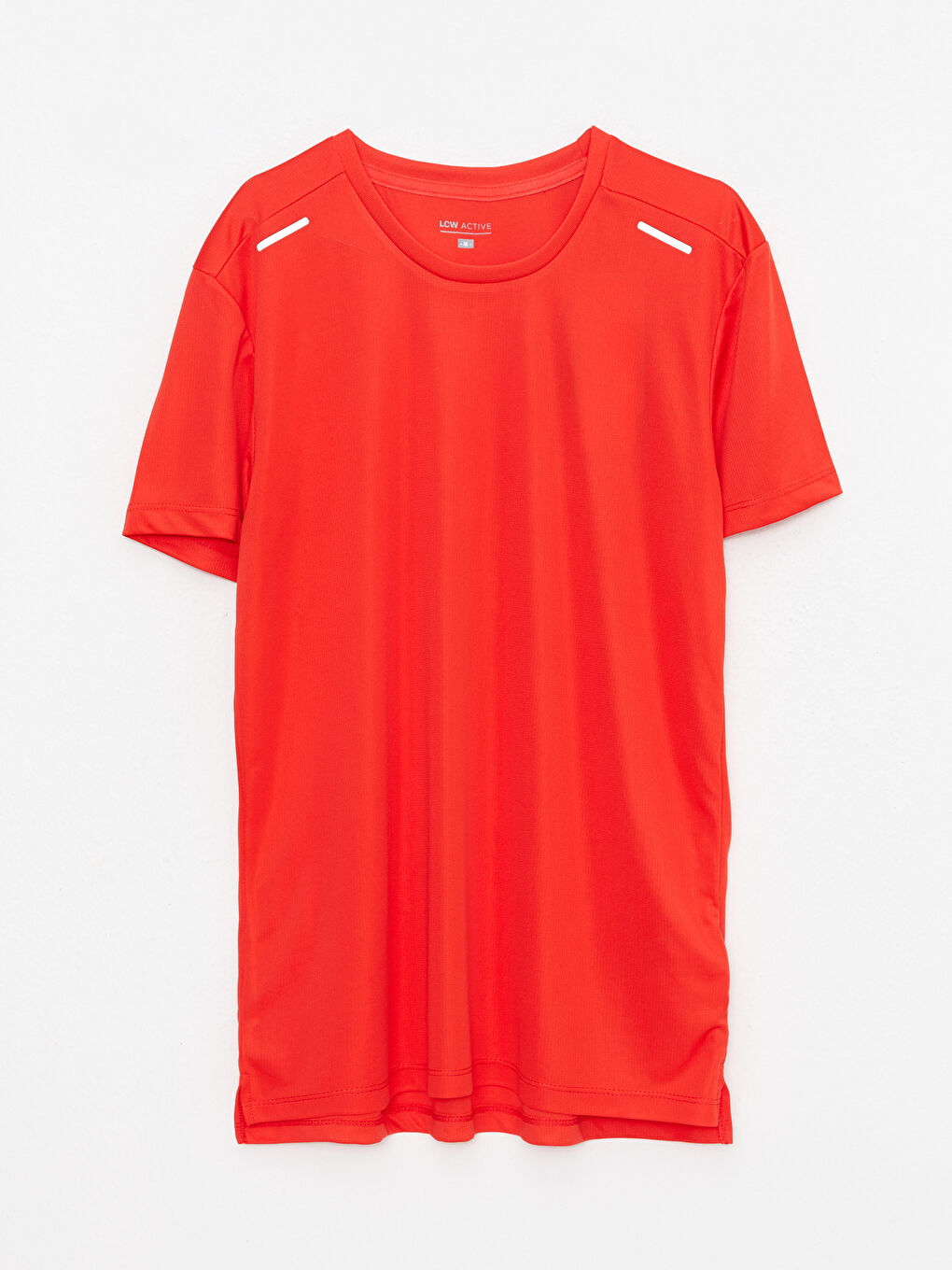 تيشيرت رياضي كم قصير بياقة دائرية للرجال-5