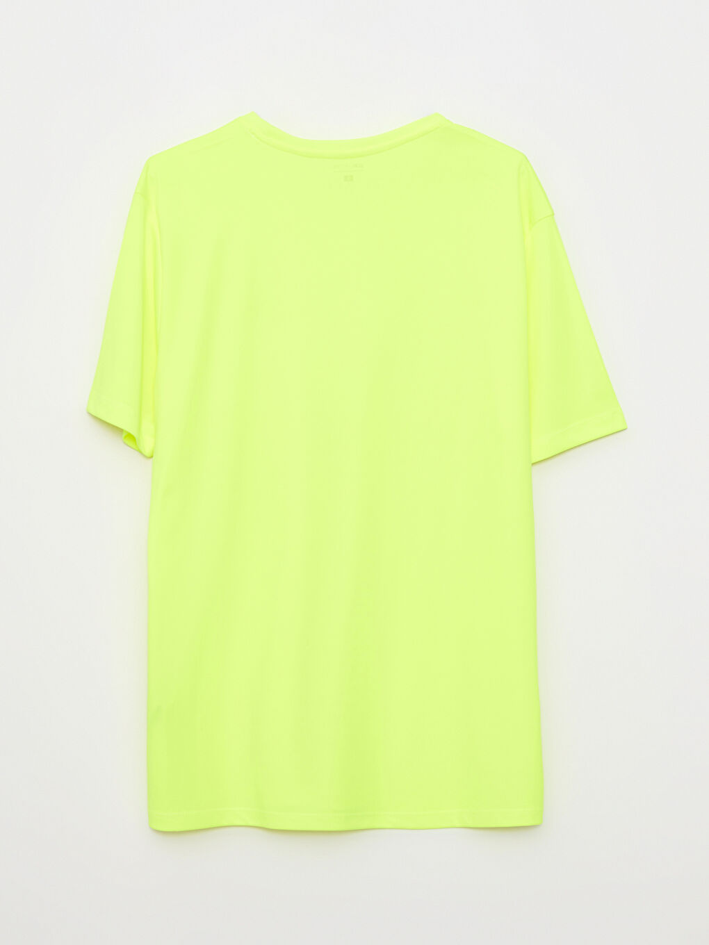 Sarı Bisiklet Yaka Kısa Kollu Baskılı Erkek Tişört-8