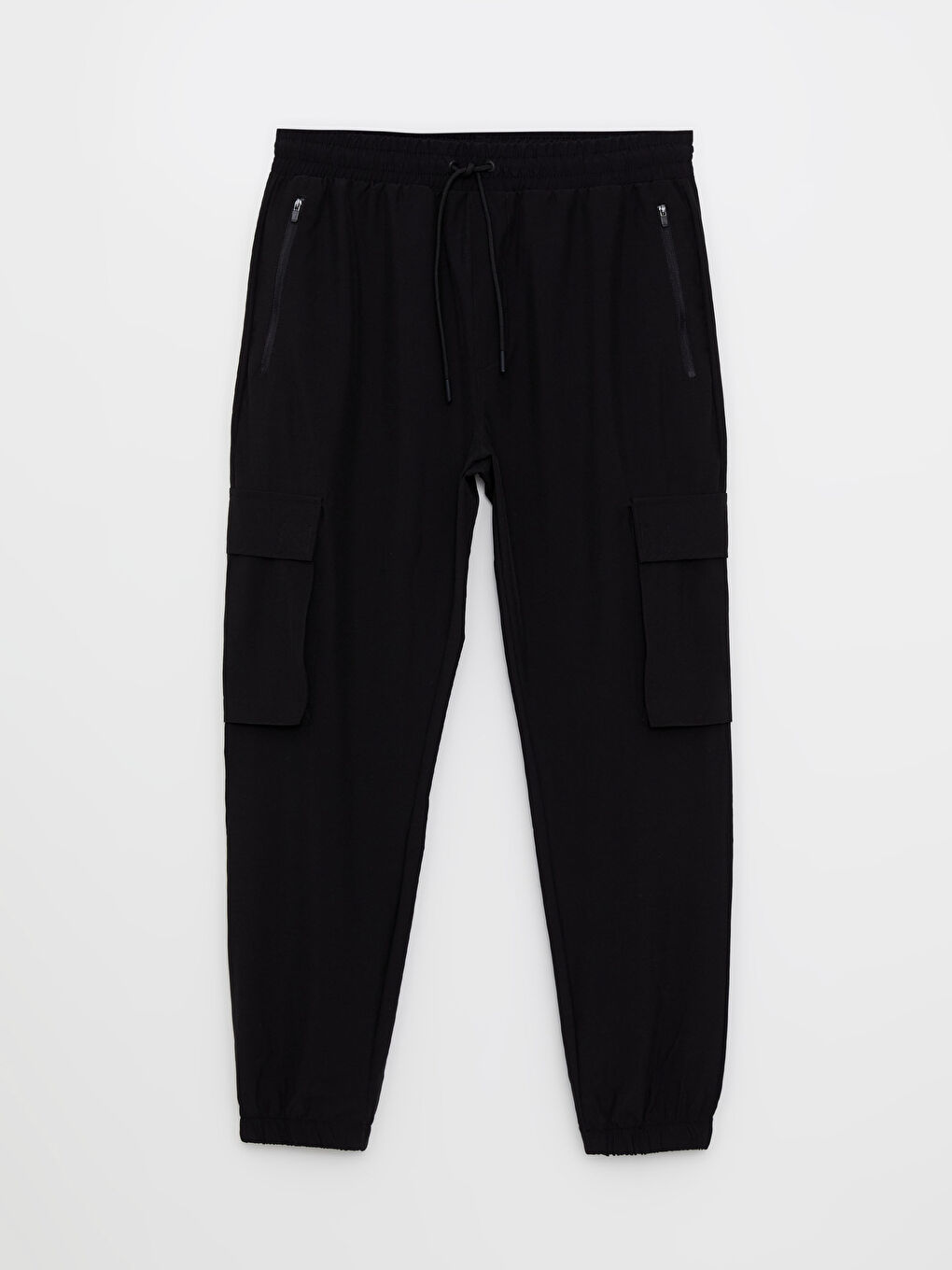 Siyah Slim Fit Erkek Jogger Eşofman Altı-5