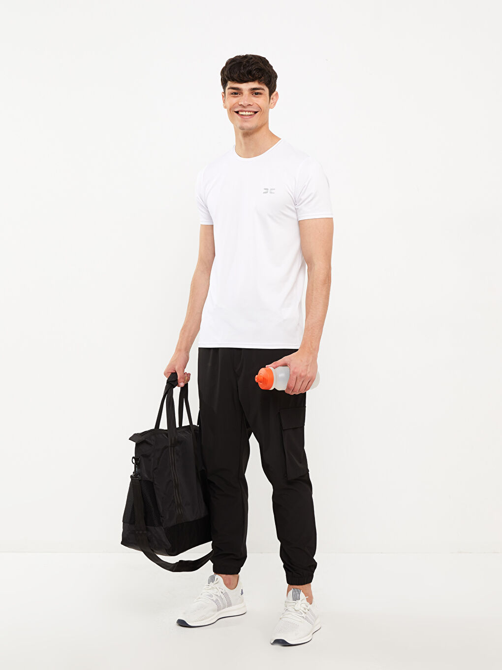 Siyah Slim Fit Erkek Jogger Eşofman Altı