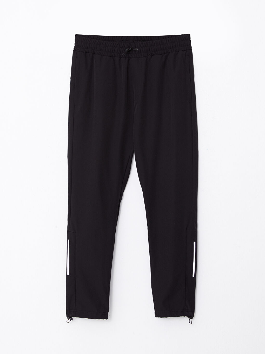 Siyah Standart Kalıp Erkek Spor Eşofman Altı-8