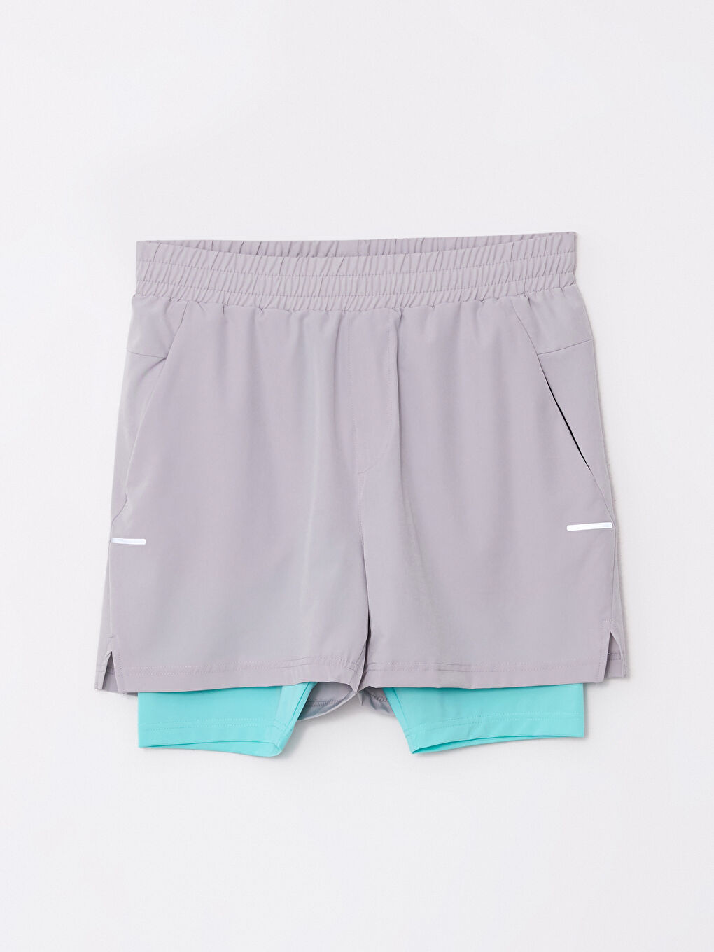 Slim Fit Active Sports Men's Tights Shorts-5