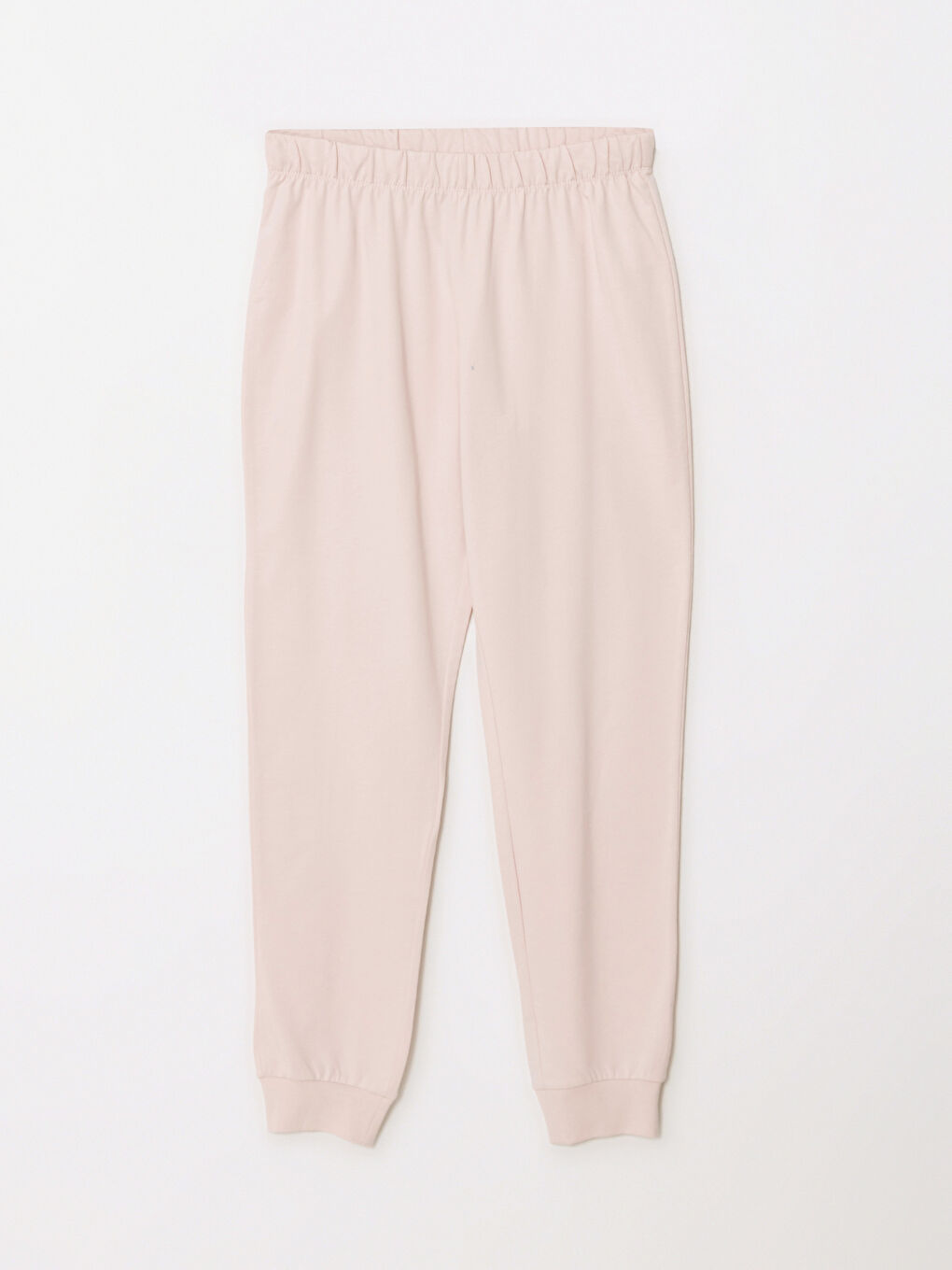 طقم بيجاما قطن كم طويل مطبوع برقبة دائرية للسيدات-7