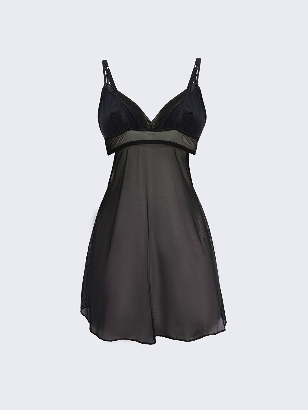 LC Waikiki Unfilled Plain Satin Babydoll -W28496Z8-CVL