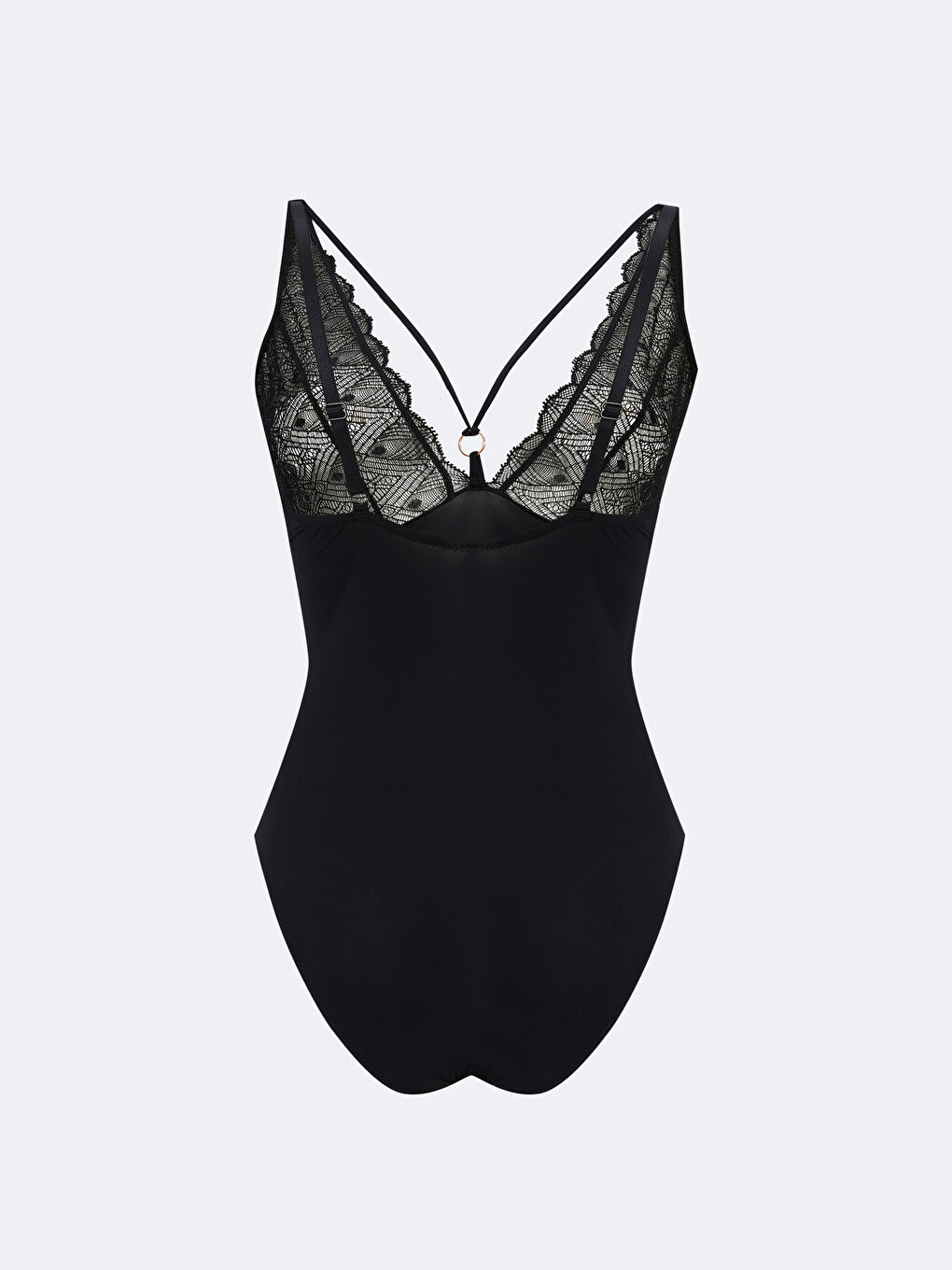 بدلة جسم نسائية بتفاصيل دانتيل-1