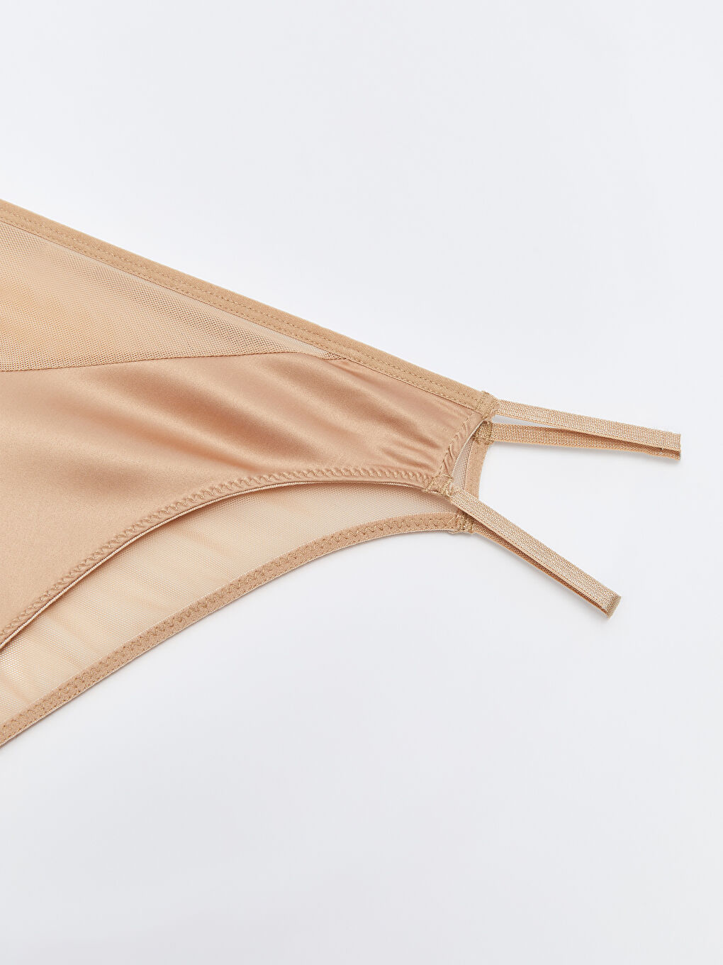 Kahverengi Düz Fantezi Brazilian Külot-2