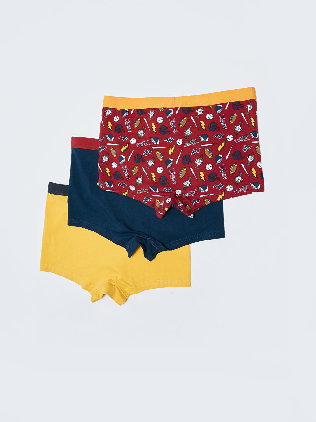 Printed Cotton Boy Boxer 3-Pack-1