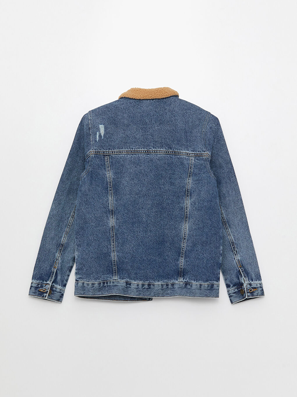 LCW Kids Collared Neck Boys' Denim Jacket -W28596Z4-507