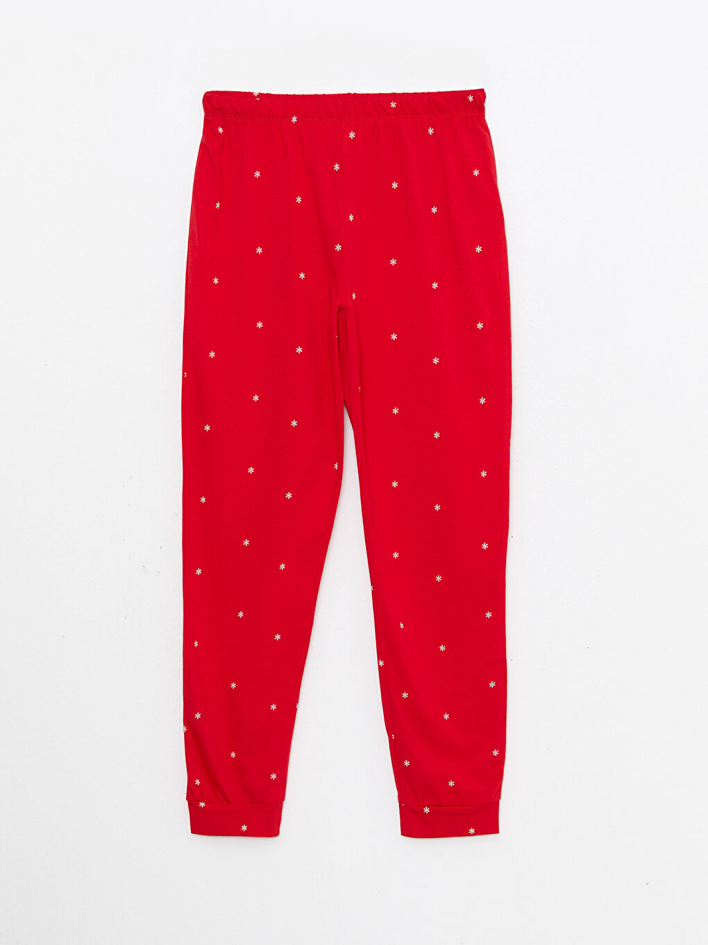 LCW DREAM Christmas Themed Long Sleeve Women's Pajama Set -W28609Z8-LTQ
