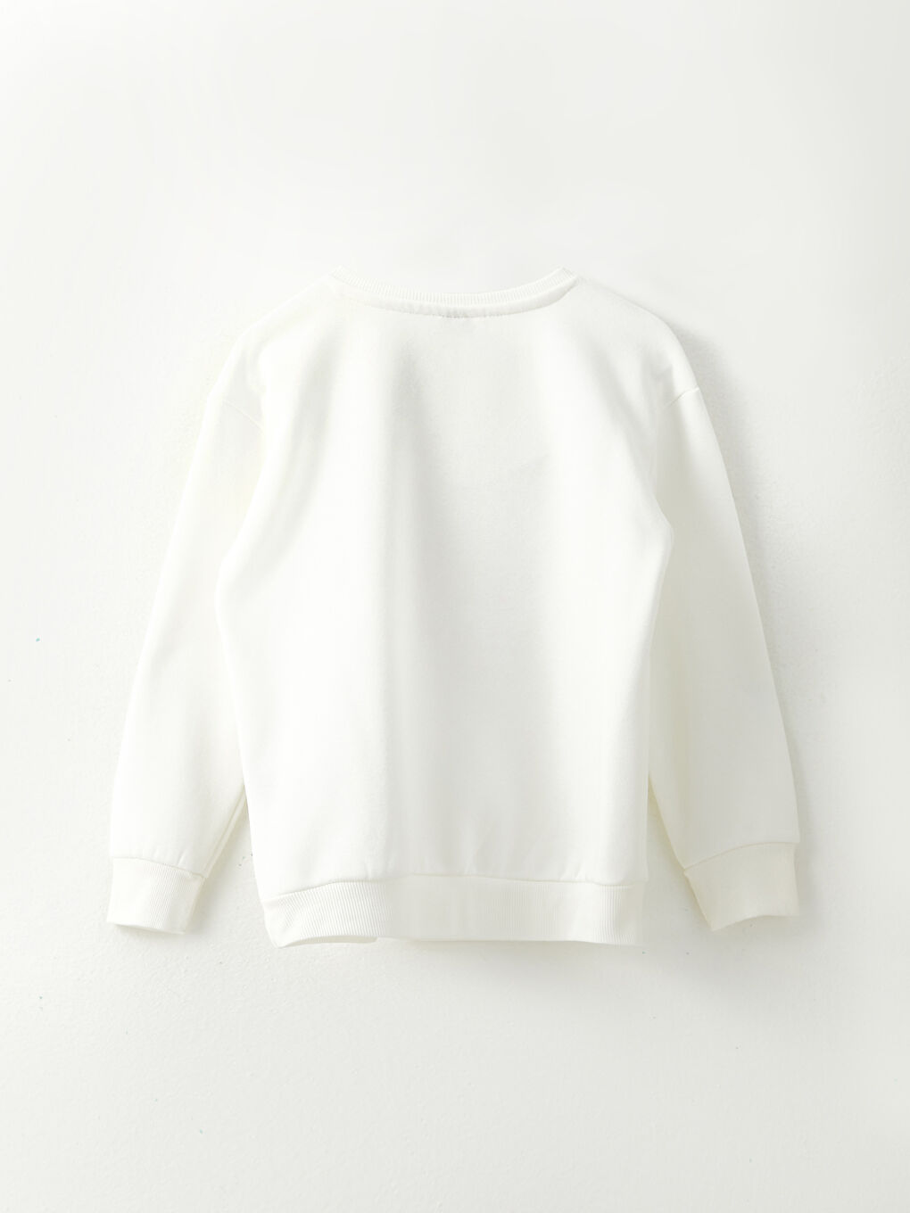 LCW Kids Crew Neck Printed Long Sleeve Girls' Sweatshirt -W28633Z4-R9J