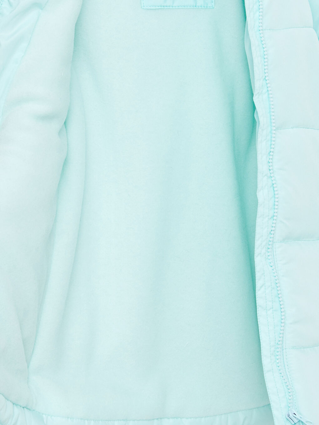 Hooded Basic Girl Coat-2