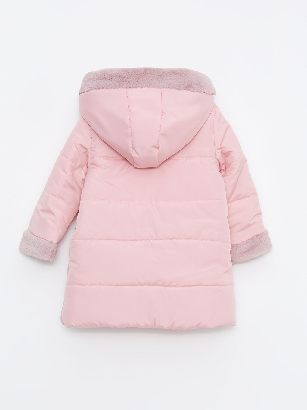 LCW Kids Βασικό Παλτό Κοριτσιού Με Κουκούλα -W28636Z4-JY6