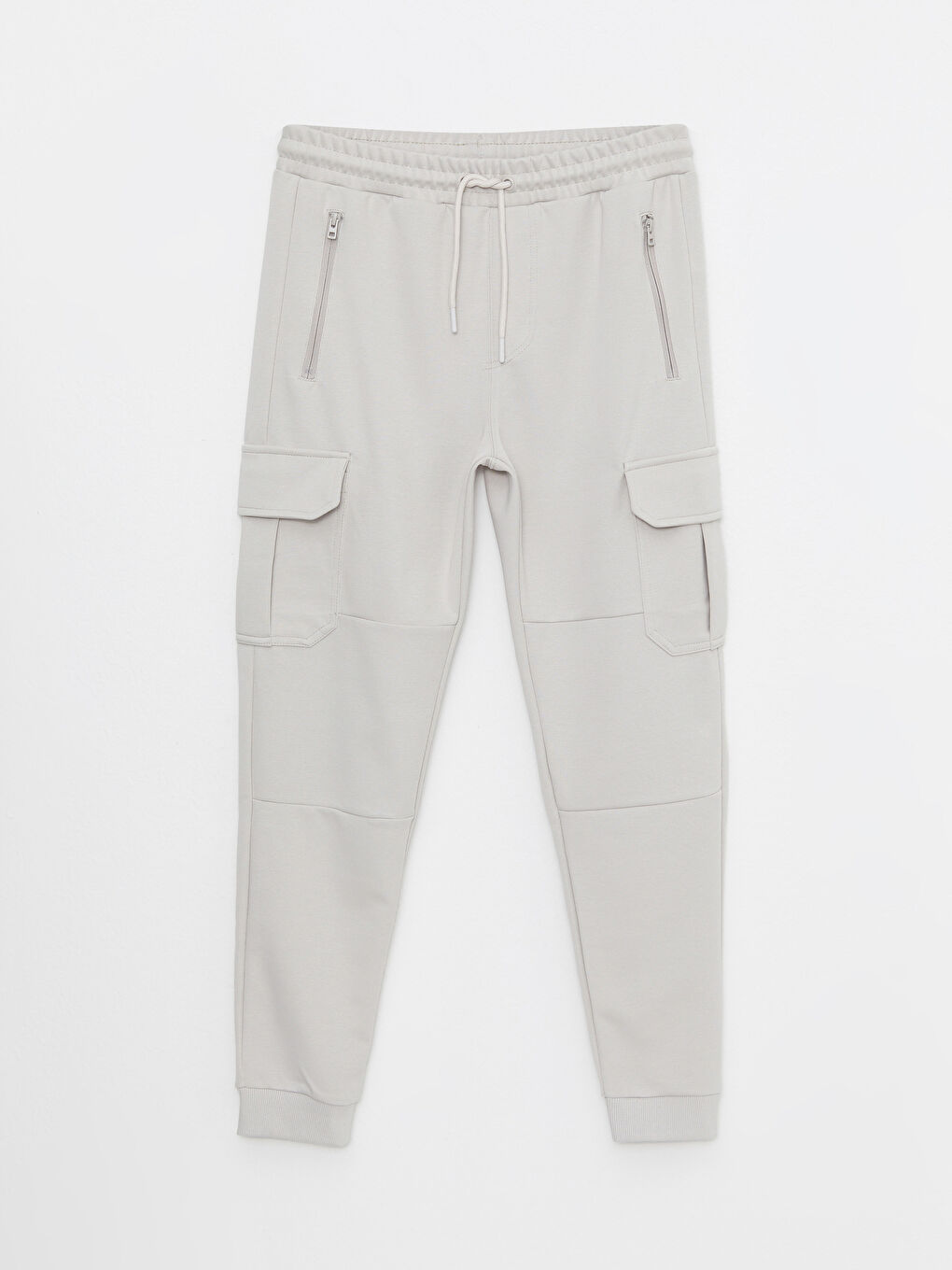 ерлерге арналған тар пішім джоггер спорттық шалбары-5