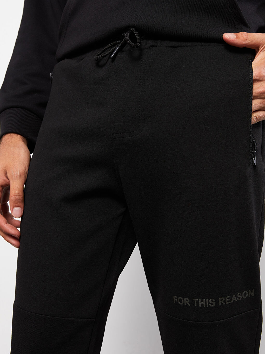 Slim Fit Printed Men's Jogger Sweatpants-3