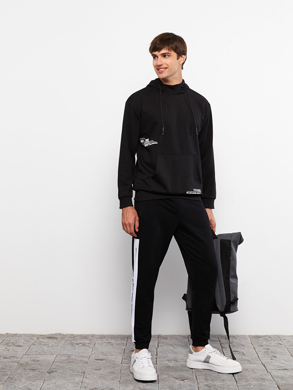 Slim Fit Printed Men's Jogger Sweatpants