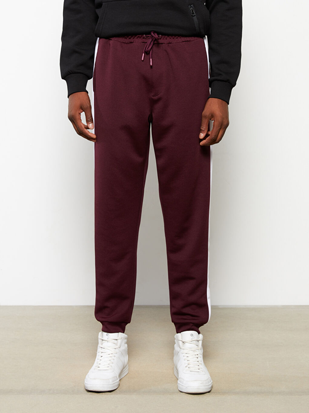 LCW Casual Bordo Slim Fit Erkek Jogger Eşofman Altı - 3