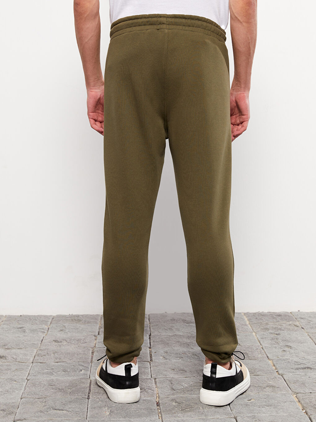 بنطلون رياضي رجالي تخين بقصة ضيقة-4