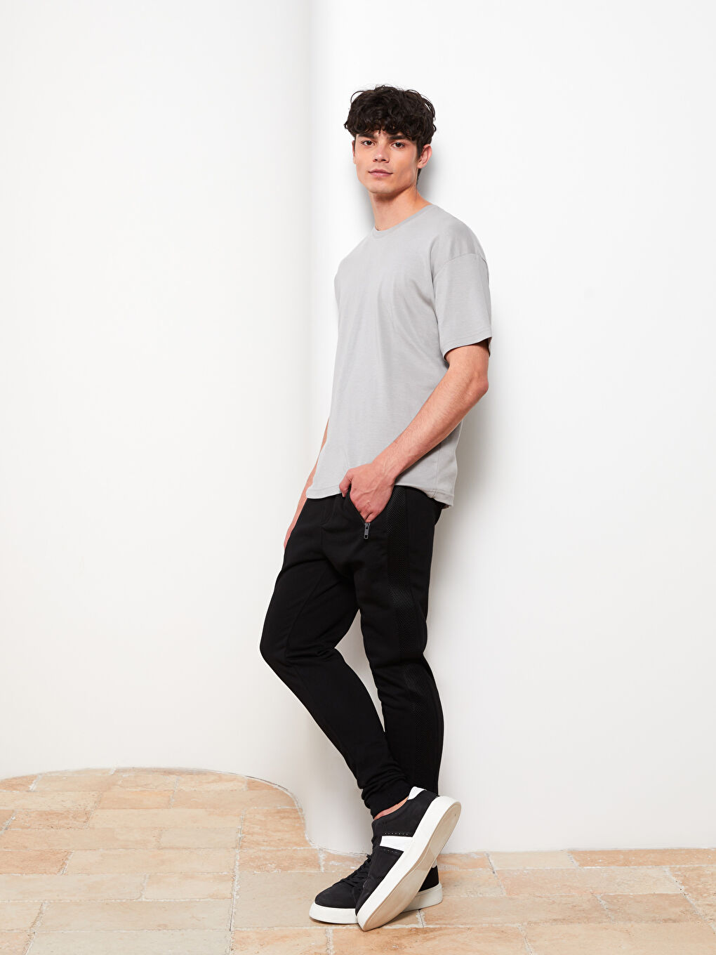 XSIDE Slim Fit Men's Thick Jogger Sweatpants -W28665Z8-CVL