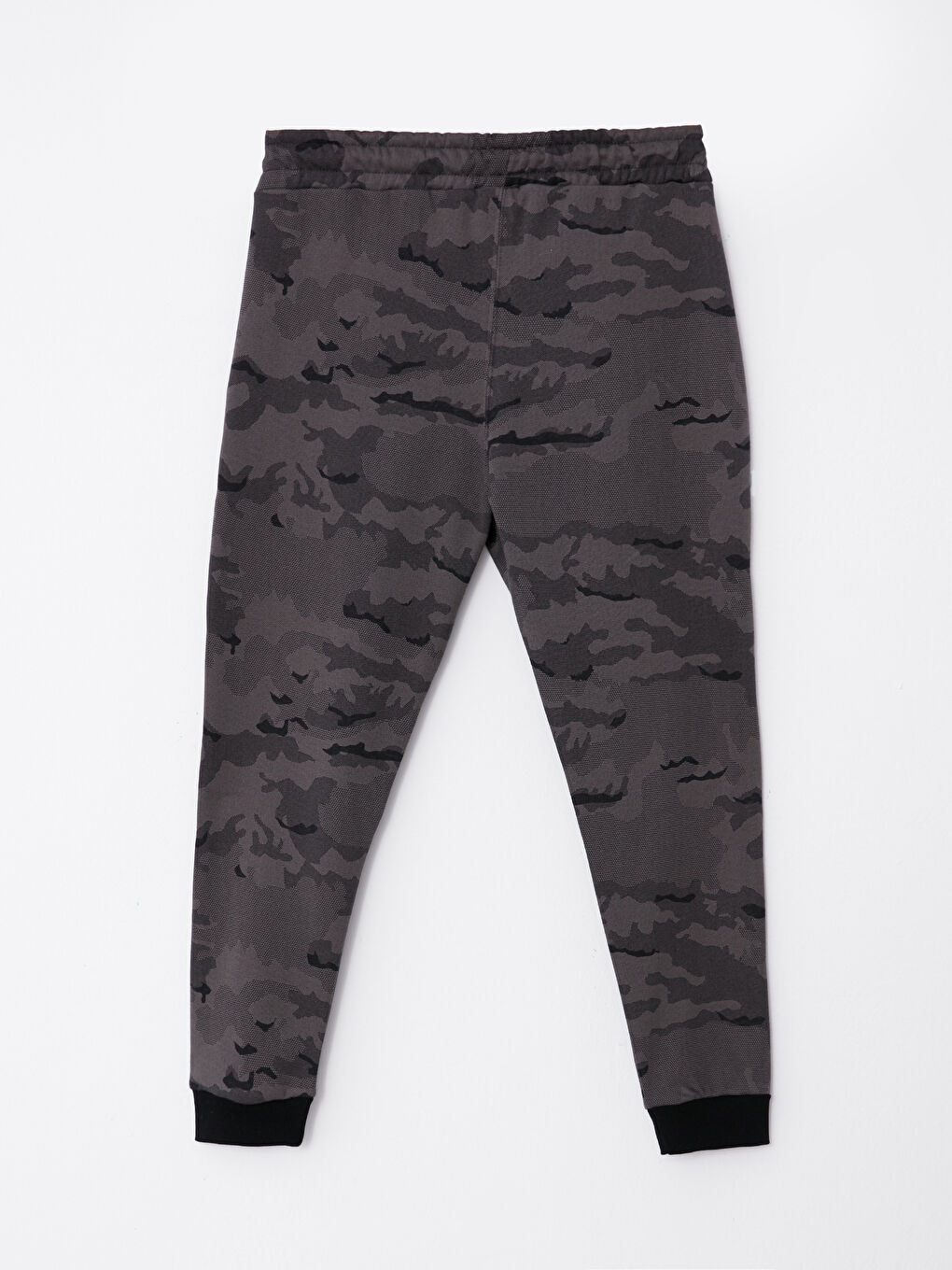 Тар пішім ерлерге арналған қалың джоггер спорттық шалбары-6