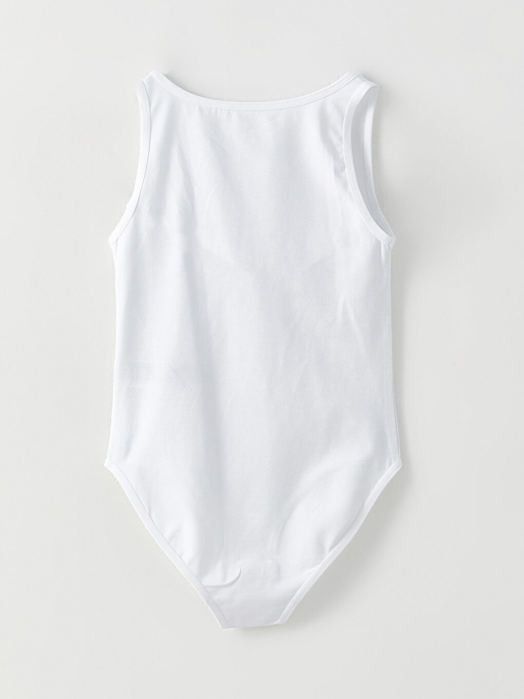 Круглый вырез Базовый Хлопковый Боди с заклепками Для девочек-1