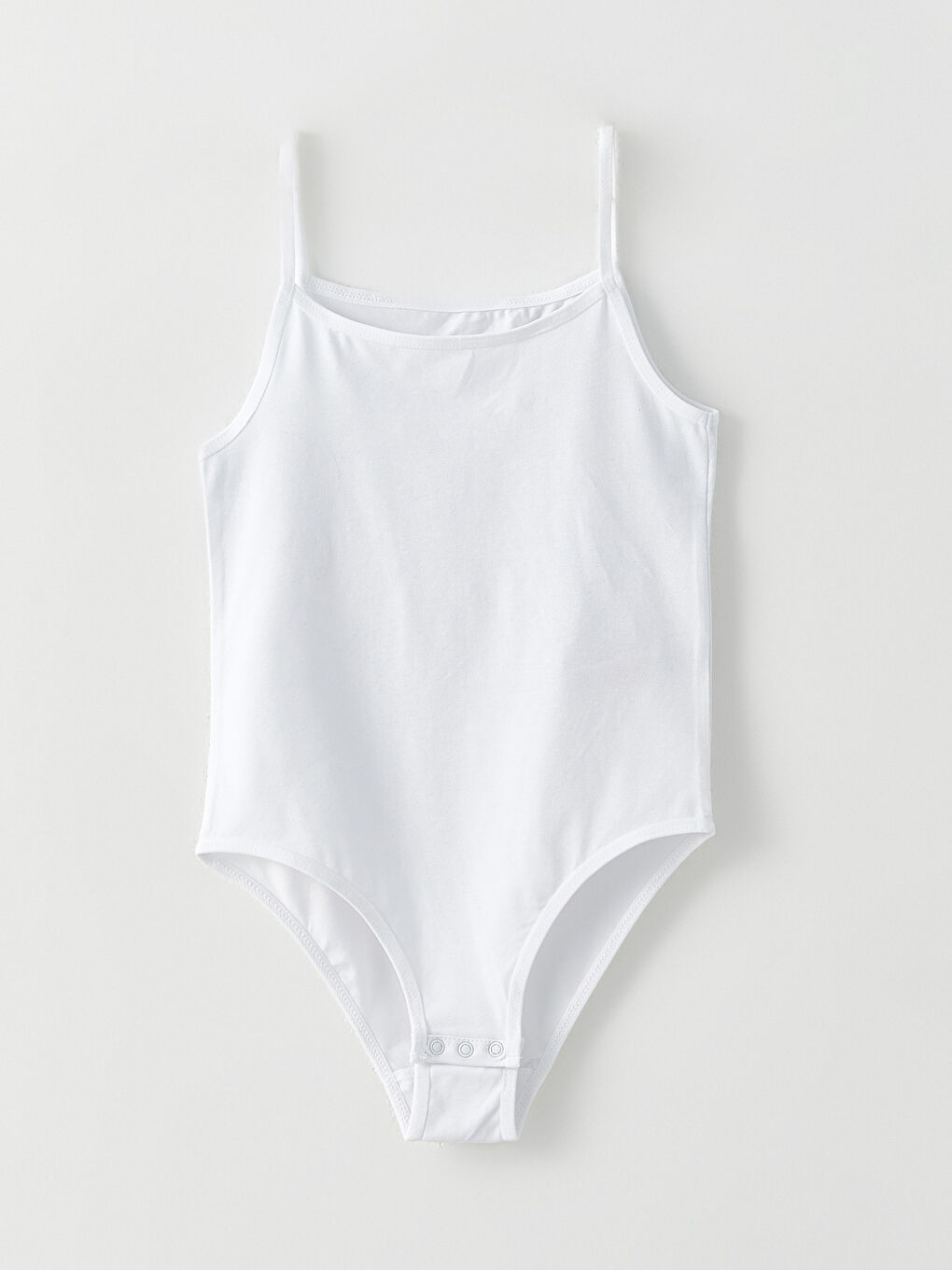 Қыздарға арналған шаршы жағалы негізгі баулы мақта түймесі бар боди 2 данадан тұратын-2