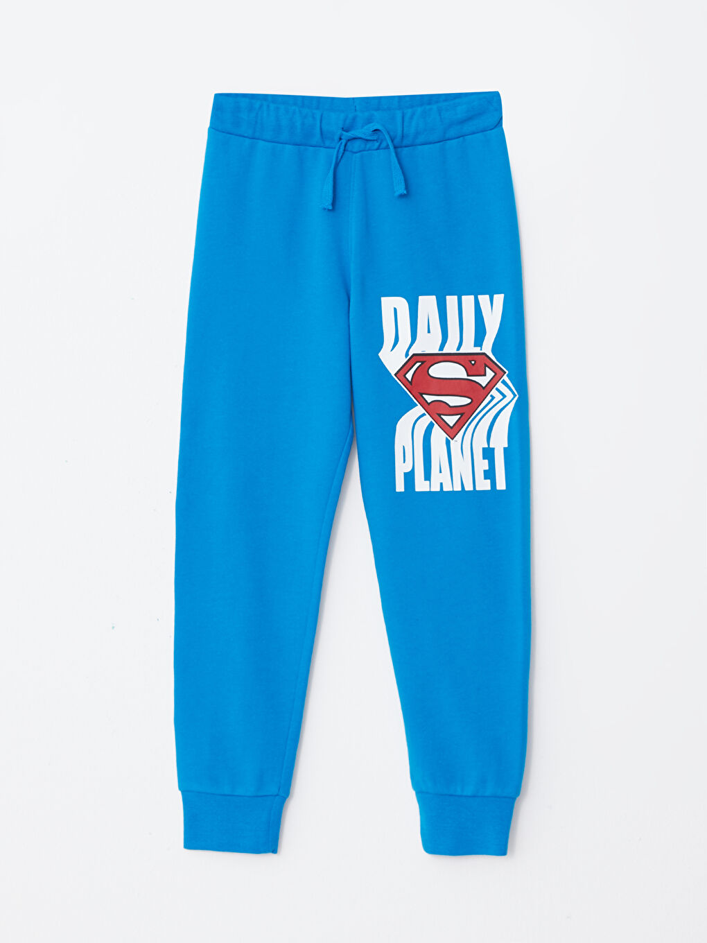 LCW Kids Elastic Waist Superman Printed Boys Jogger Sweatpants -W28692Z4-HFU