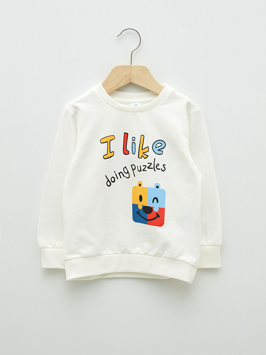 Sweat-Shirt Bébé Garçons À Col Rond