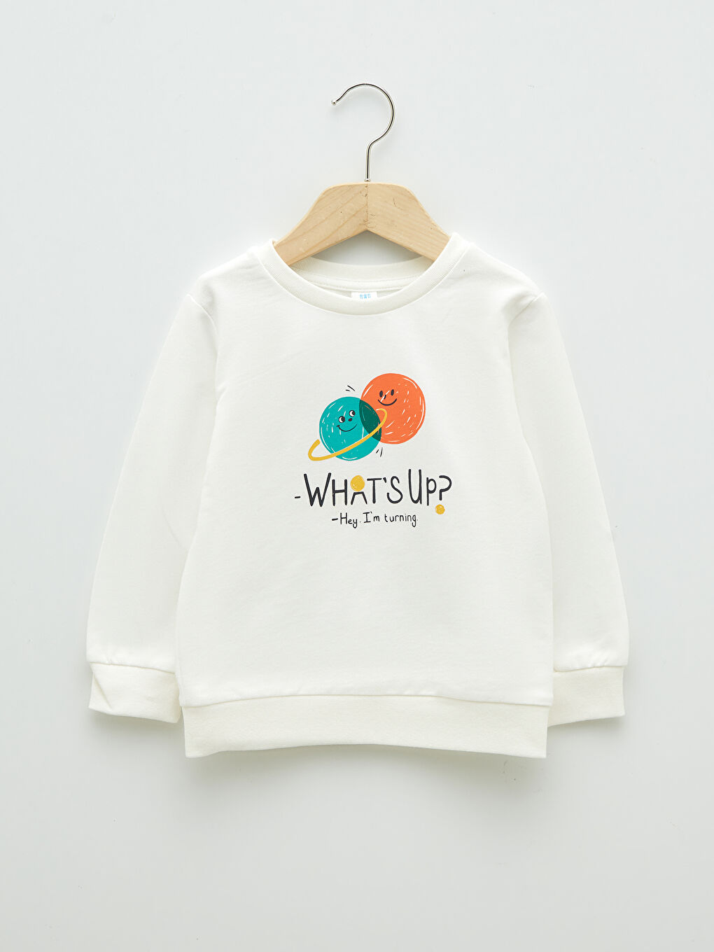 Sweat-Shirt Bébé Garçons À Col Rond