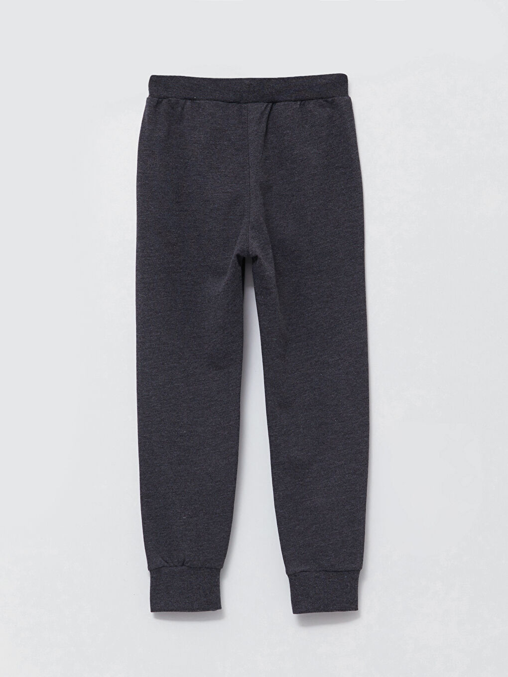 Antrasit Beli Lastikli Basic Erkek Çocuk Jogger Eşofman Altı-1