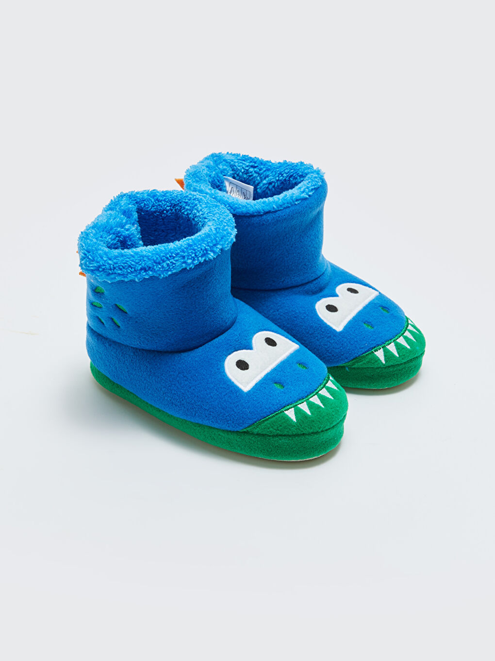 Mavi Nakışlı Erkek Çocuk Ev Botu