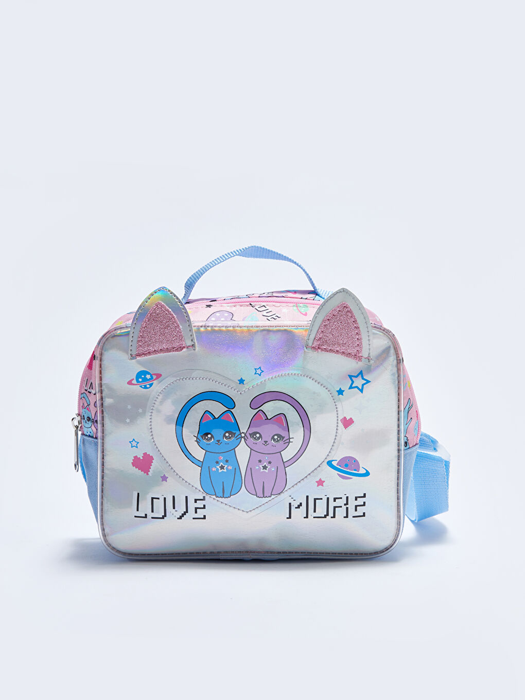 LCW ACCESSORIES Pembe Baskılı Kız Çocuk Beslenme Çantası