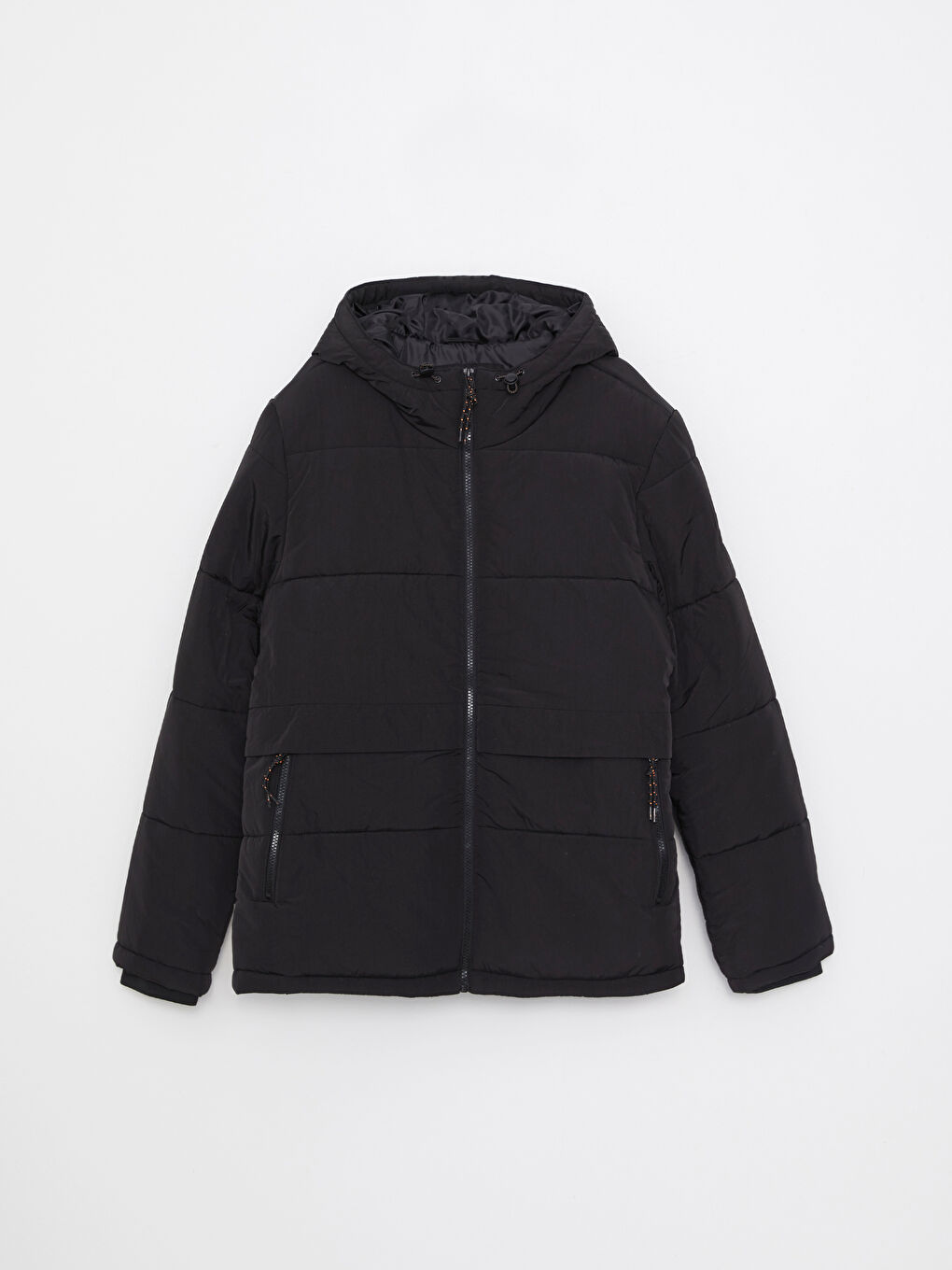 Standard Fit Hooded Men's Puffer Coat-5
