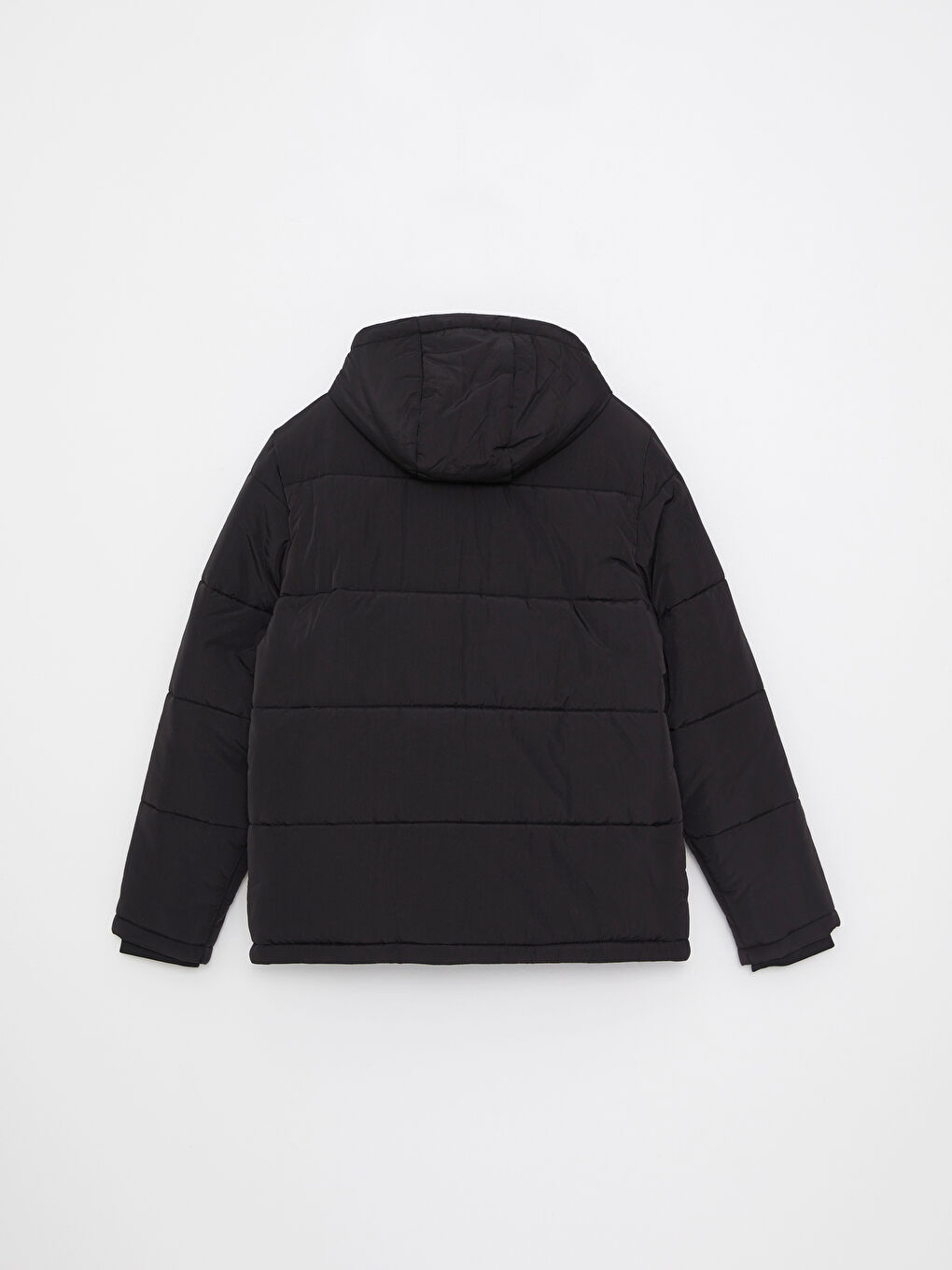 Standard Fit Hooded Men's Puffer Coat-6