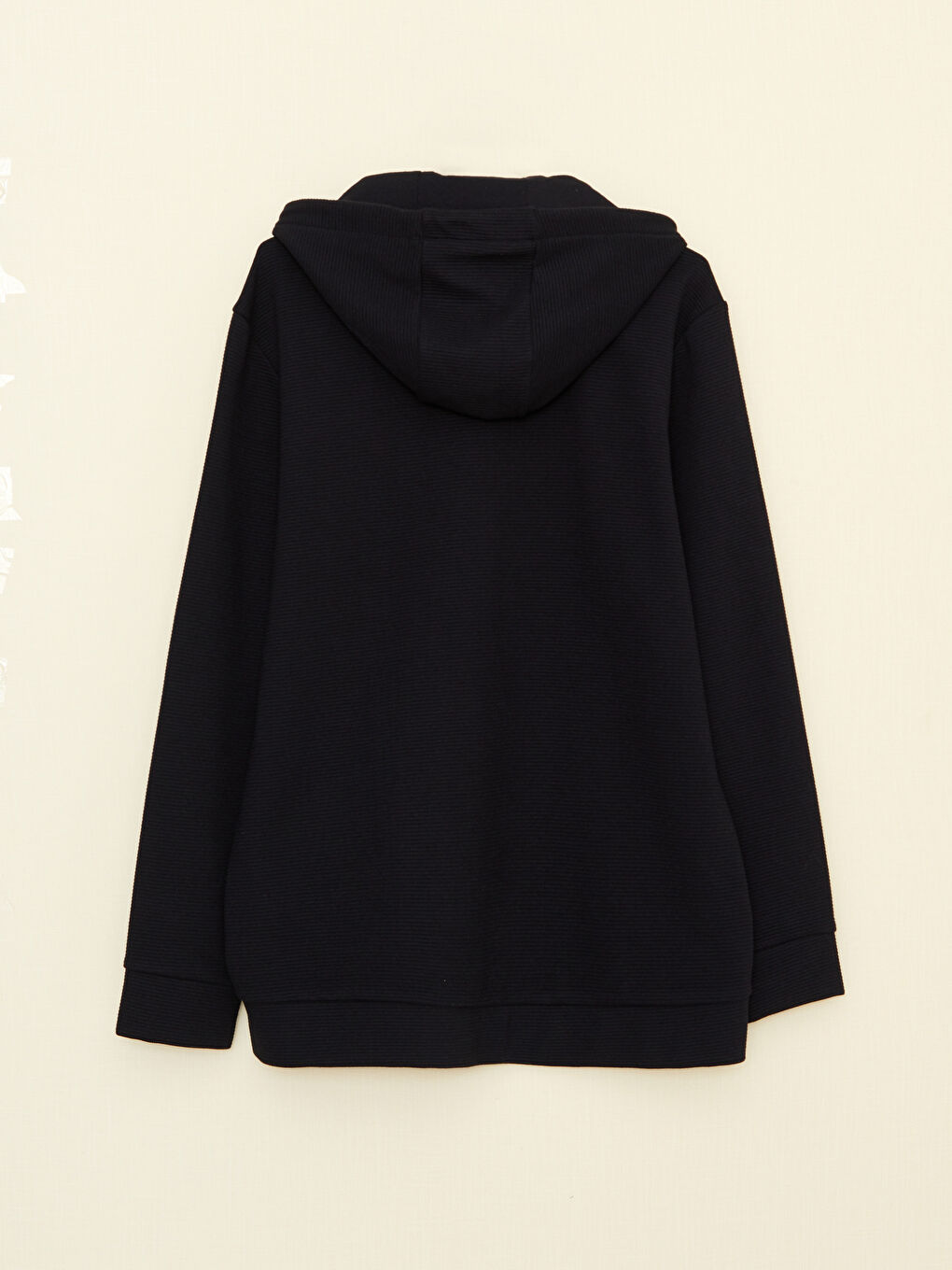 ерлерге арналған капюшонды ұзын жеңді спорттық кардиган-5