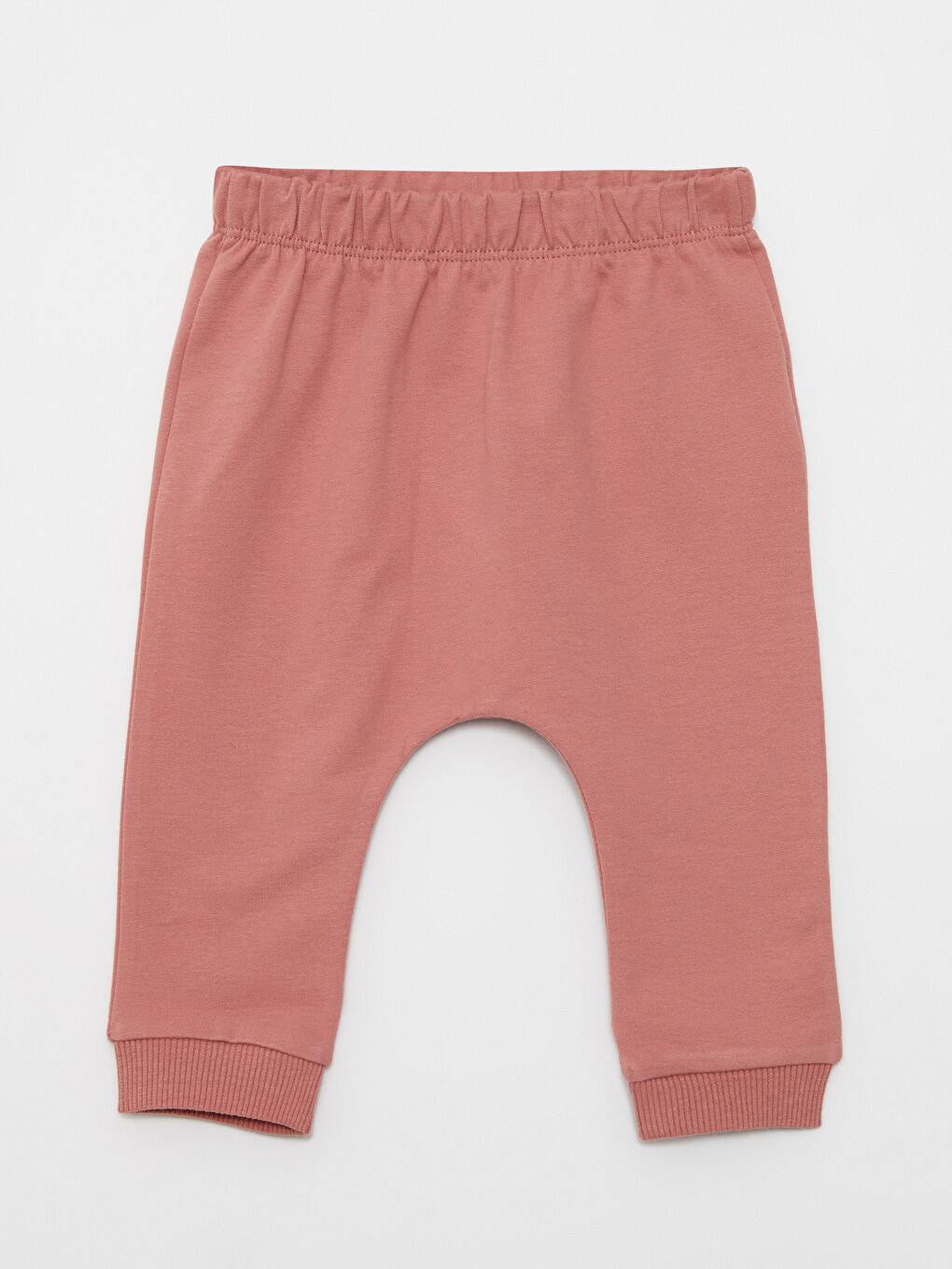 Elastic Waist Basic Baby Girl Trousers 2-Pack-7