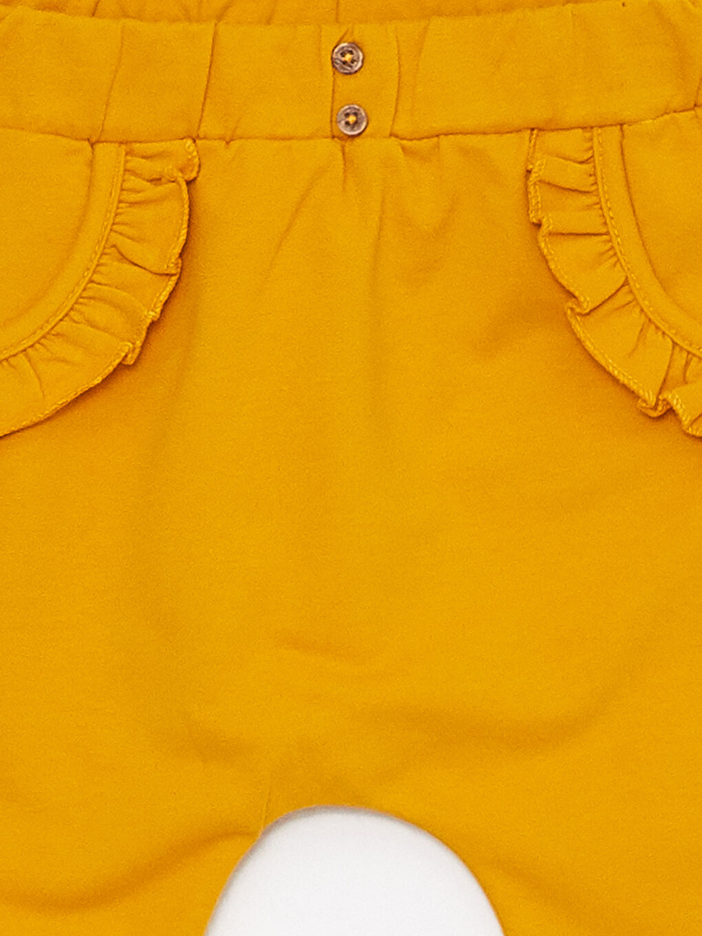 Elastic Waist Basic Baby Girl Trousers 2-Pack-10