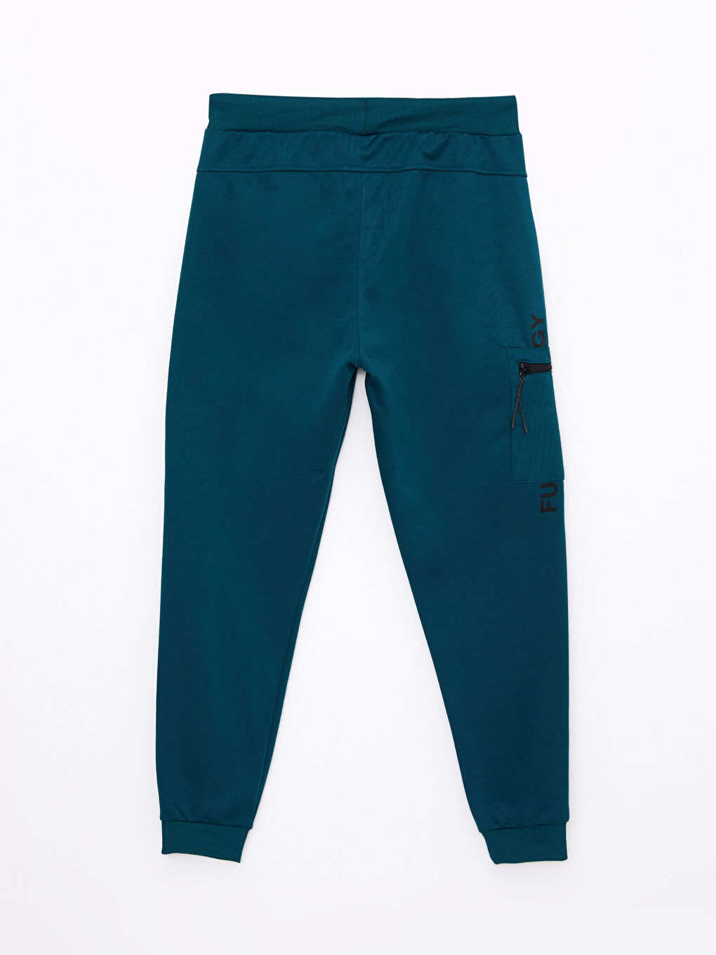 Petrol Slim Fit Erkek Jogger Eşofman Altı-6