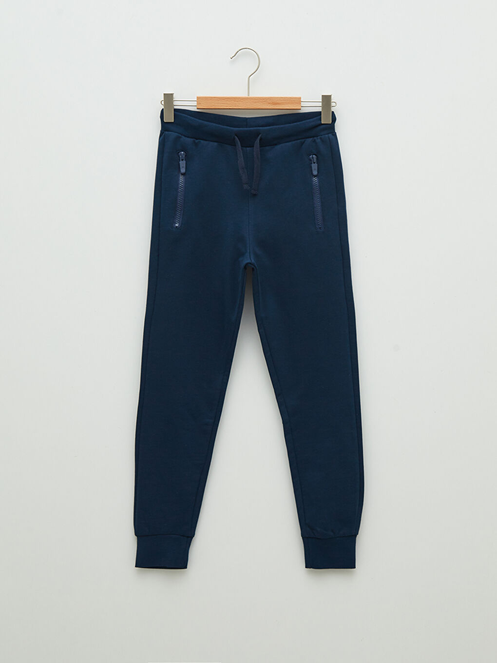 Lacivert Beli Lastikli Basic Erkek Çocuk Jogger Eşofman Altı