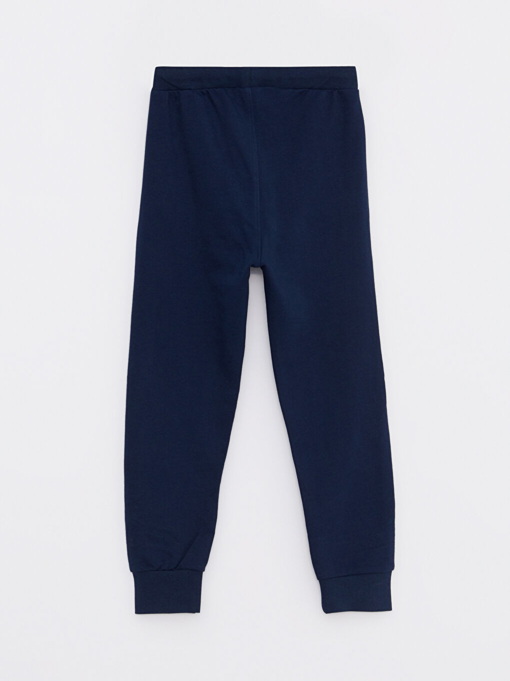 Lacivert Beli Lastikli Baskılı Erkek Çocuk Jogger Eşofman Altı-1