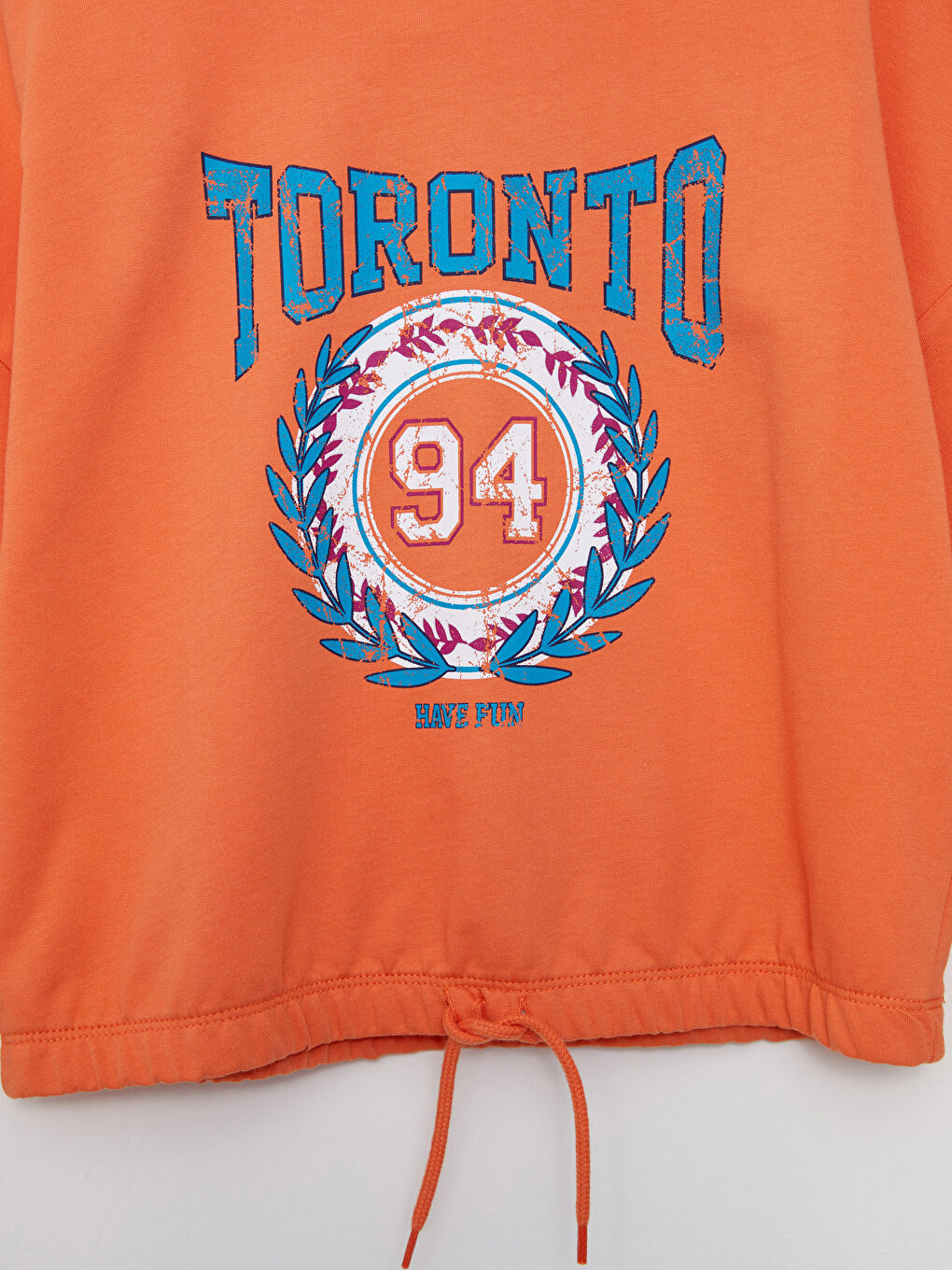 Crew Neck Printed Long Sleeve Girls' Pyjama Set-2