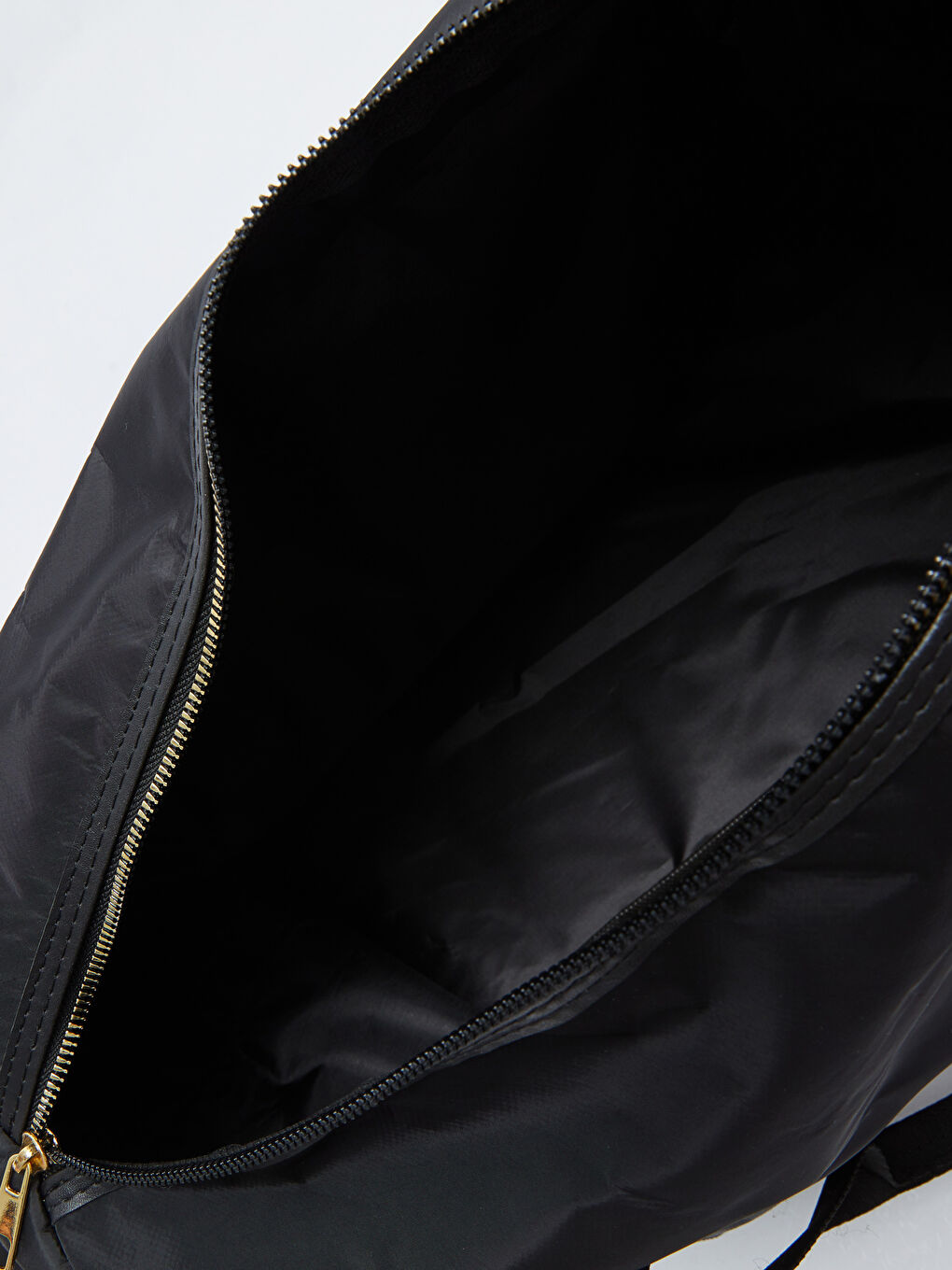 Siyah Paraşüt Kumaş Kadın Aktif Spor Çanta-3