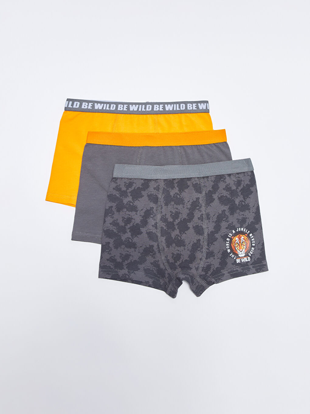 Printed Cotton Boy Boxer 3-Pack